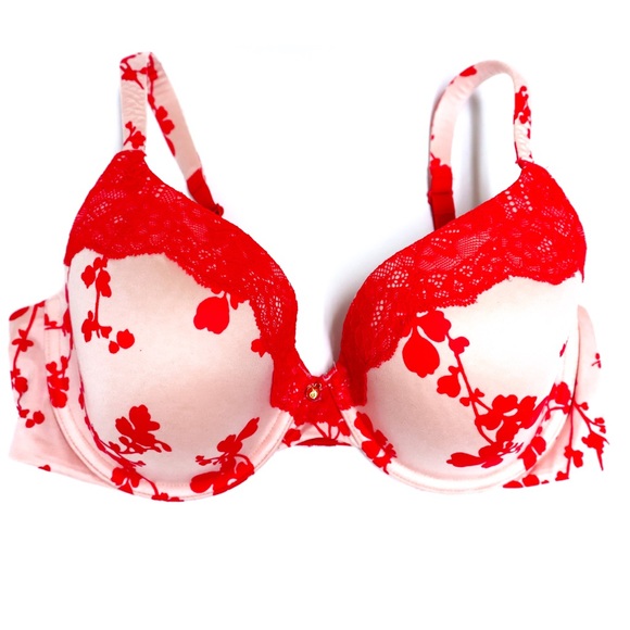 Victoria's Secret Other - Red Lace Body by Victoria bra 36C